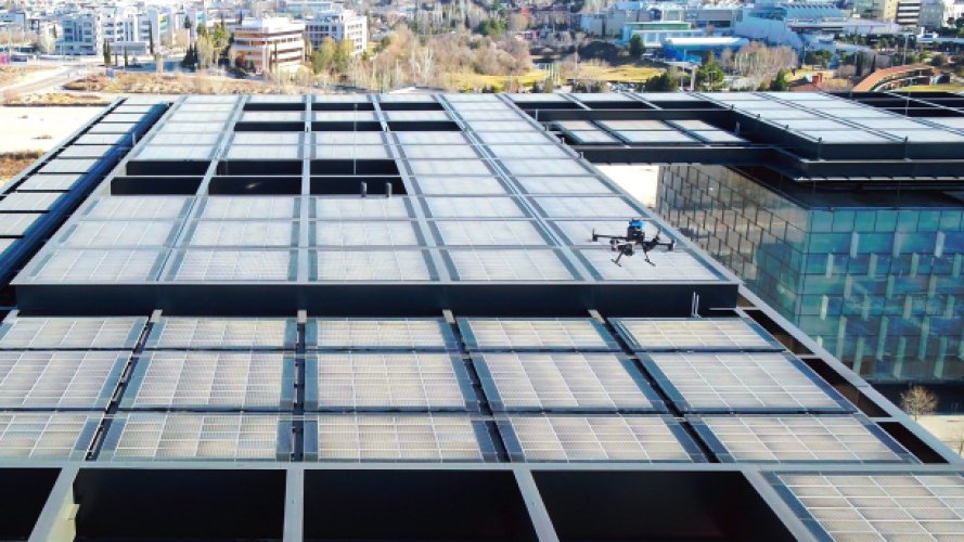 Drones 5G distrito telefónica